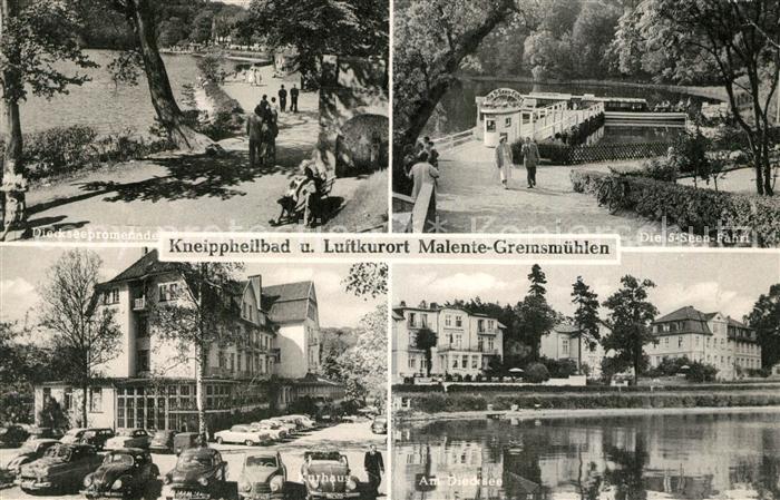 Malente-Gremsmuehlen Kneippheilbad Dieckseepromenade Kurhaus