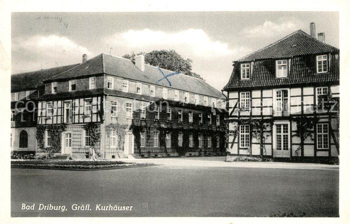 Bad Driburg Kurhaeuser Fachwerk