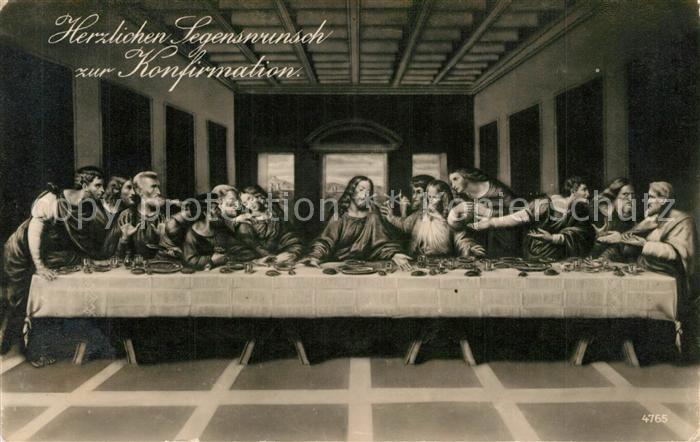 Chemnitz Das Abendmahl zur Konfirmation