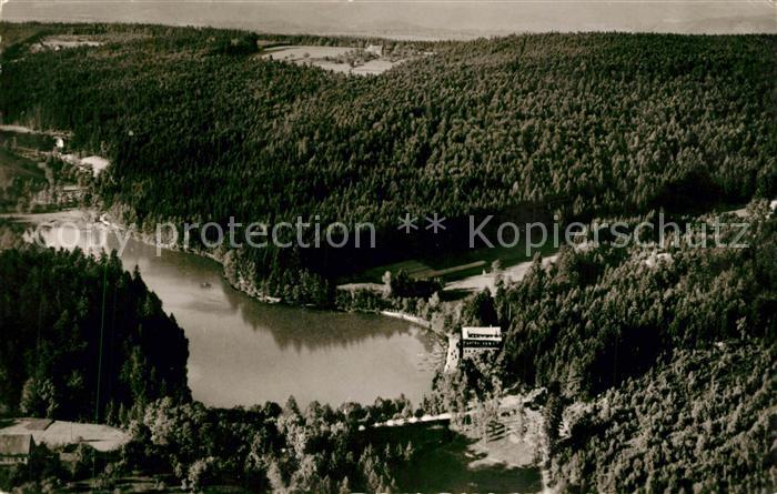 Ebnisee Fliegeraufnahme im Schwaebischen Wald