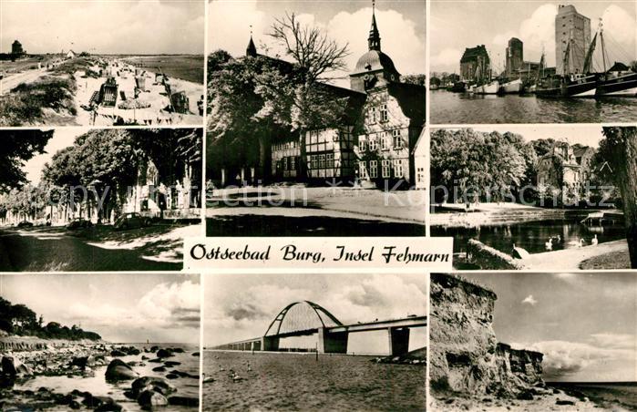 Burg Fehmarn Strand Hafen Steilkueste Bruecke