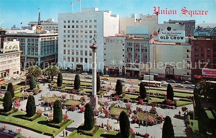 San Francisco California Union Square
