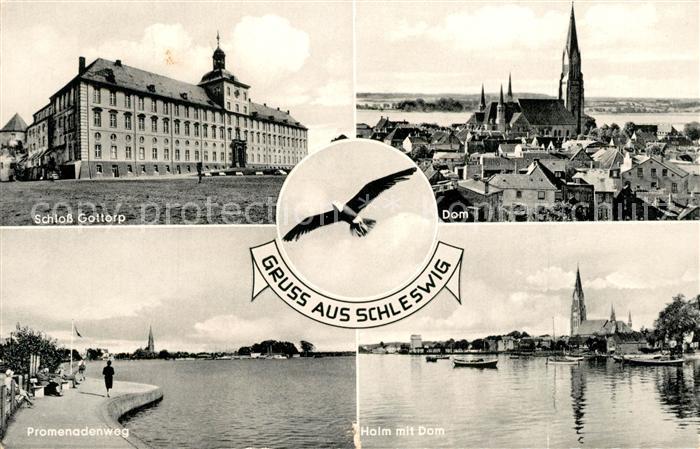 Schleswig Schlei Dom Schloss Gottorp Promenadenweg Halm