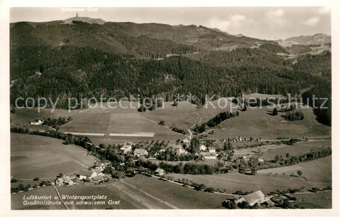 Grossholzleute Fliegeraufnahme mit Schwarzem Grat