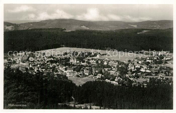 Hahnenklee-Bockswiese Harz Fliegeraufnahme