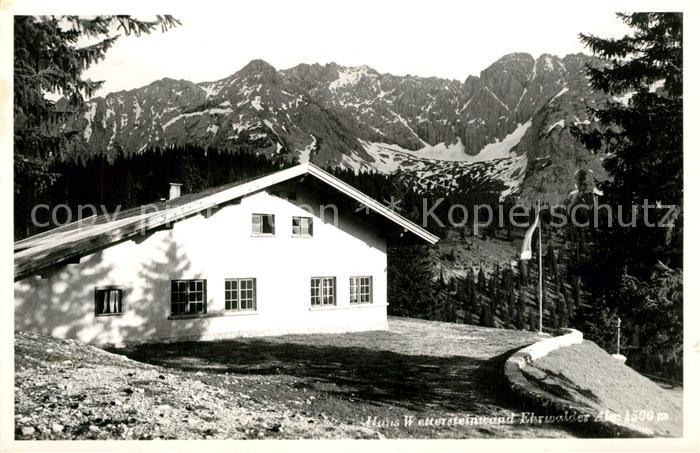 Wetterstein Haus Wettersteinwand