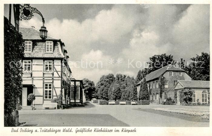 Bad Driburg Kurhaeuser im Kurpark