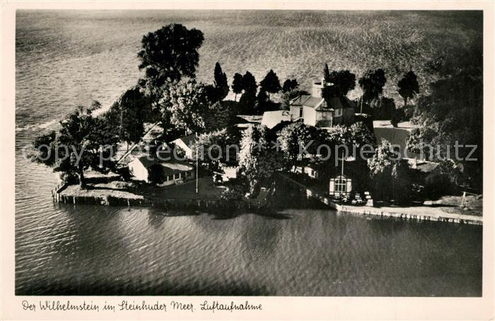 Steinhuder Meer Fliegeraufnahme Wilhelmstein