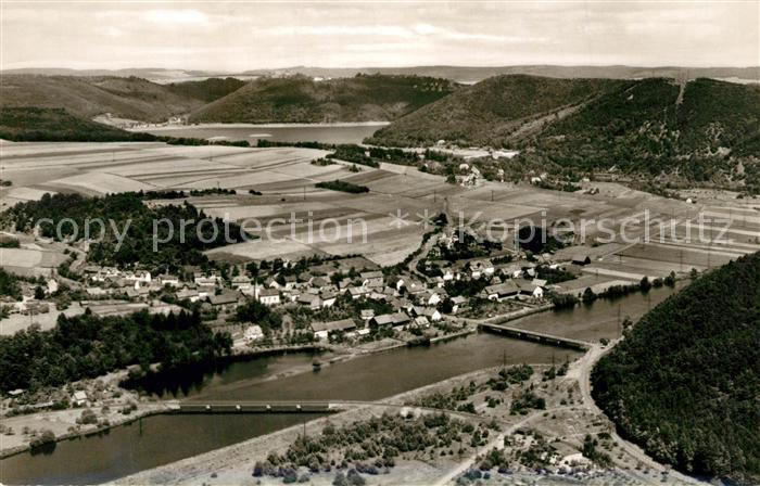 Hemfurth-Edersee Fliegeraufnahme Edersee