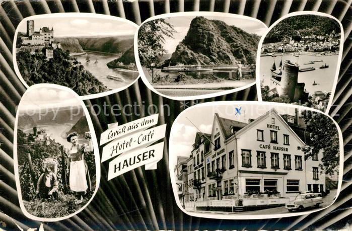 St Goar Hotel Weinhaus Cafe Hauser