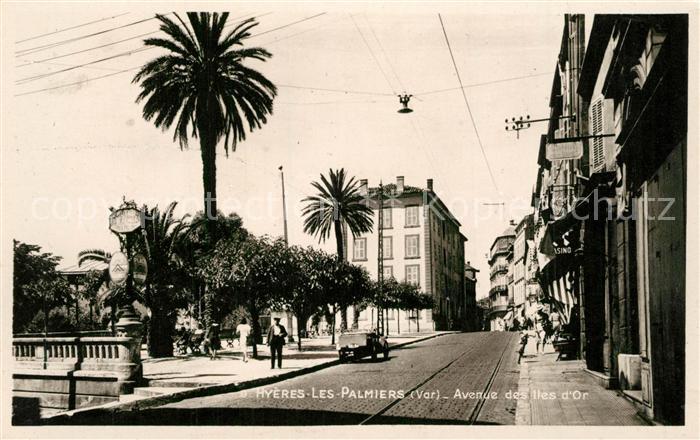 Hyeres les Palmiers Avenue des Iles d`Or