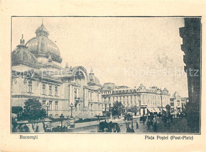 Bukarest Piata Postei Post-Platz