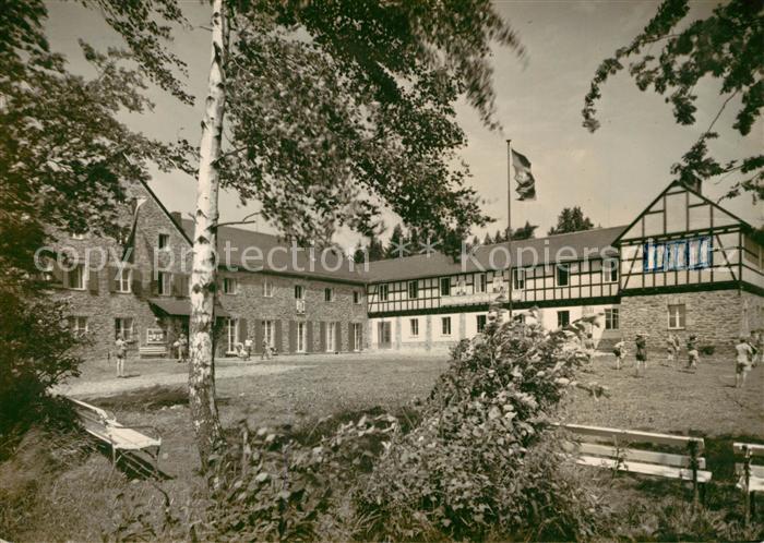 Bermsgruen Schwarzenberg Erzgebirgskreis Sachsen Ferienheim der Braunkohlewerke