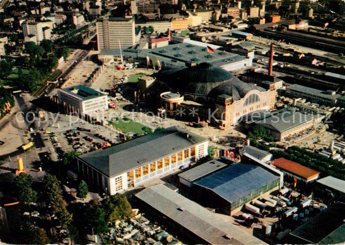 Frankfurt Main Fliegeraufnahme Messegelaende