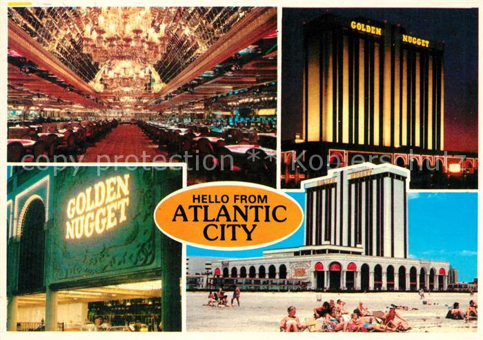 Atlantic City New Jersey Casino Golden-Nugget Beach