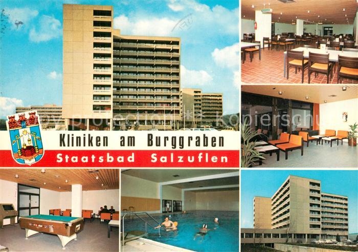 Bad Salzuflen Kliniken am Burggraben Billiard Schwimmbad
