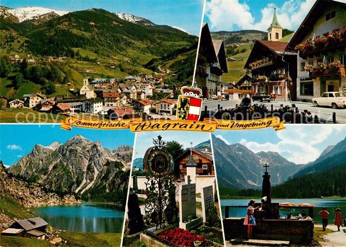 Wagrain Salzburg Marktplatz Kirchboden Tappenkarsee Jaegersee Kleinartal