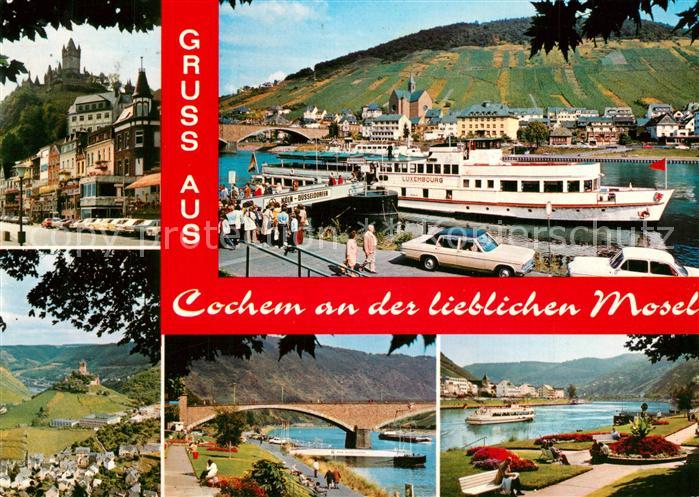 Cochem Mosel Moselpartien Anlegestelle