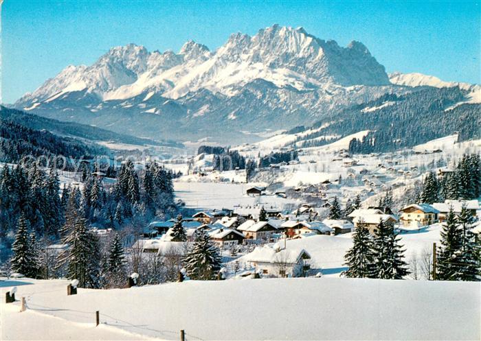 Fieberbrunn Tirol gegen Wilden Kaiser