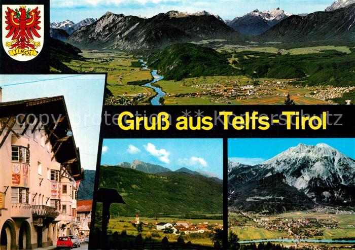 Telfs Tirol Fliegeraufnahme