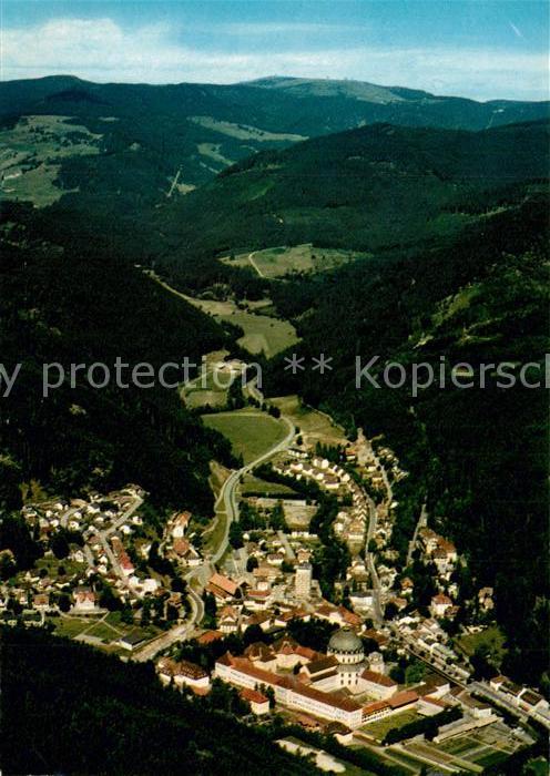 St Blasien Fliegeraufnahme Kloster