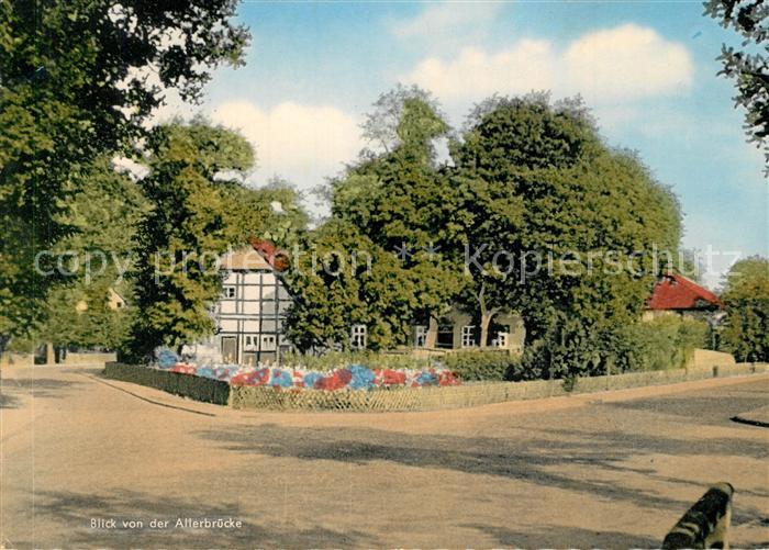 Winsen Aller Blick von der Allerbruecke