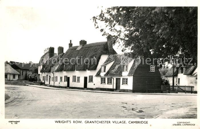 Cambridge Cambridgeshire Wrights Row Grantchester Village