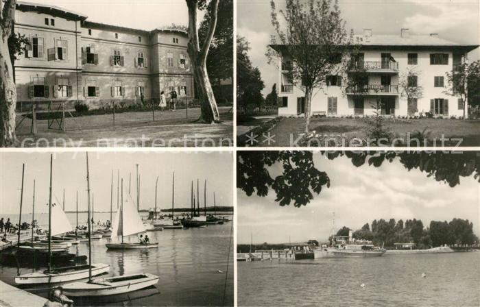 Balatonfoeldvar Hafen Gebaeude See