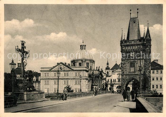 Praha Prahy Prague Brueckenturm