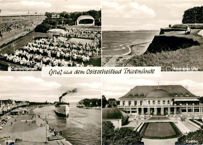 Travemuende Ostseebad Brodtener-Ufer Casino Hafen