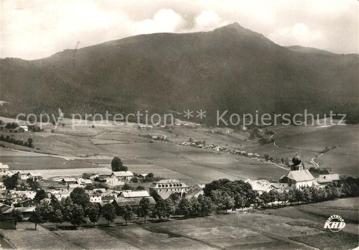 Lam Oberpfalz Fliegeraufnahme mit Osser