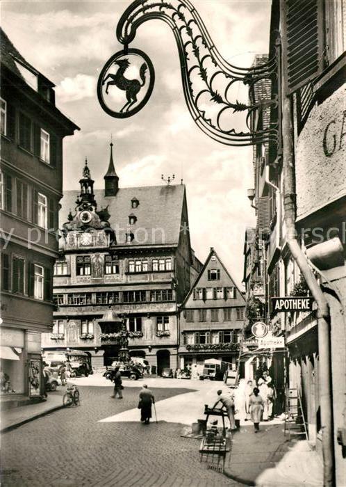 Tuebingen Universitaetsstadt Rathaus