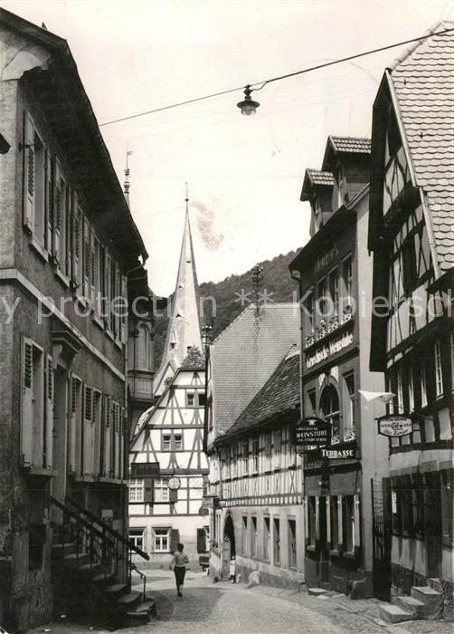 Neckargemuend Fachwerkhaeuser