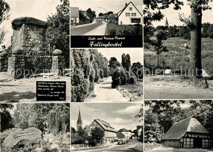 Fallingbostel Hermann Loens Grab Hof der Heidemark