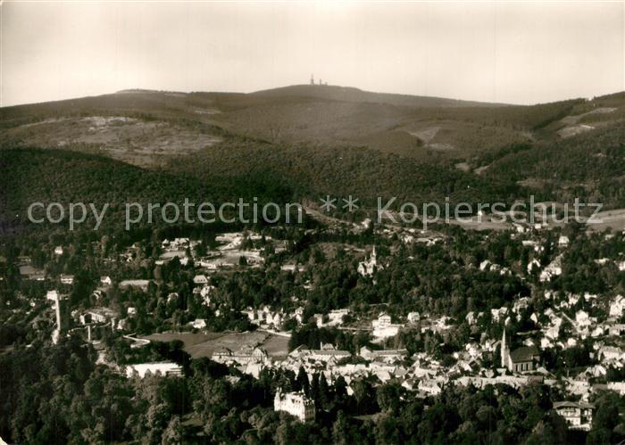 Koenigstein Taunus Fliegeraufnahme mit Feldberg