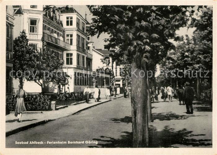 Ahlbeck Ostseebad Ferienheim Bernhard Goering