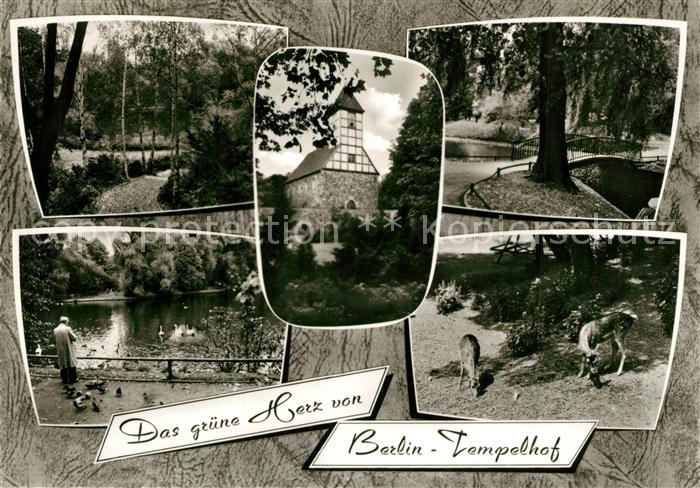 Tempelhof Berlin Park Wild Kirche