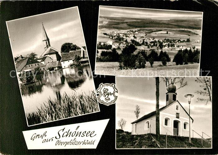 Schoensee Kirche Oberpfaelzer Wald