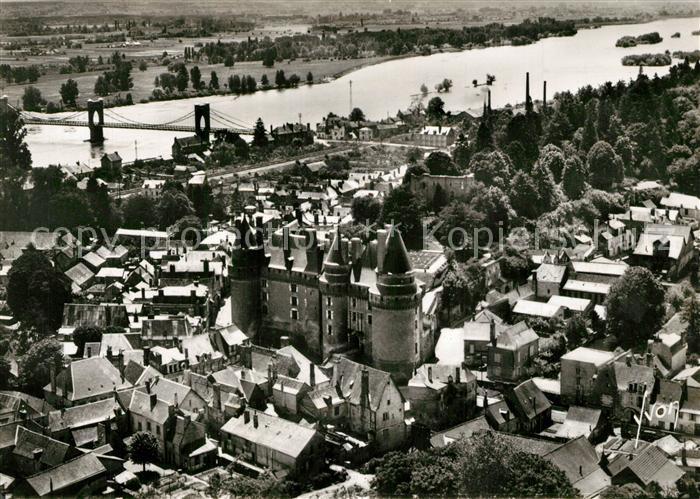 Langeais Fliegeraufnahme Chateaux de la Loire