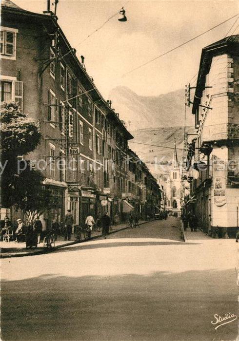 Albertville Savoie Rue Gambetta el L Eglise