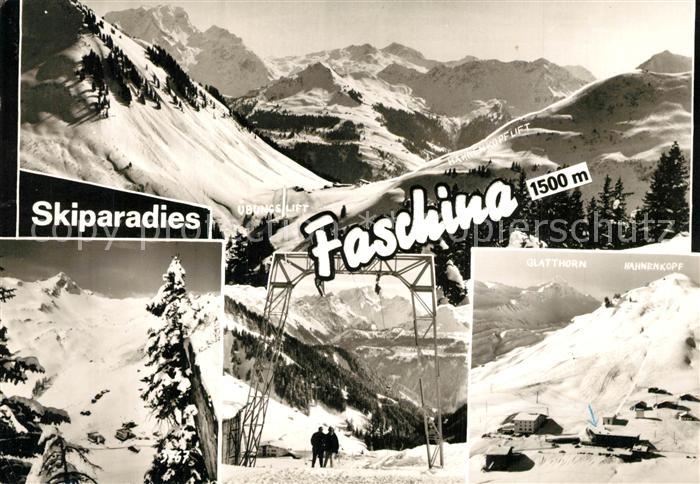 Faschina Skiparadies Sessellift