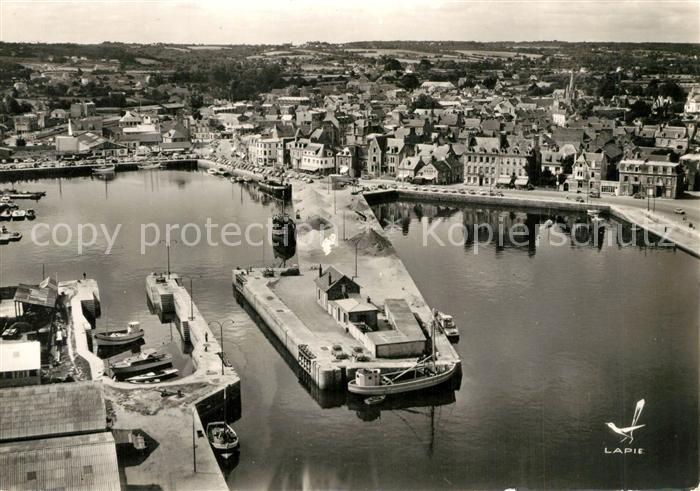 Paimpol Fliegeraufnahme Quais Ecluse du Bassin