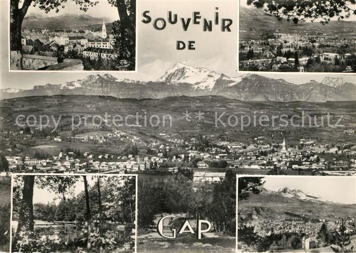 Gap Hautes-Alpes Fliegeraufnahme Route Napoleon