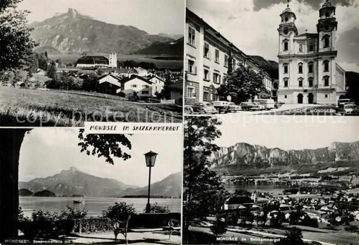 Mondsee Salzkammergut Kirche Mondsee