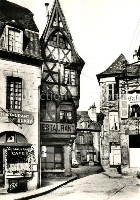 Moulins Allier Fachwerk