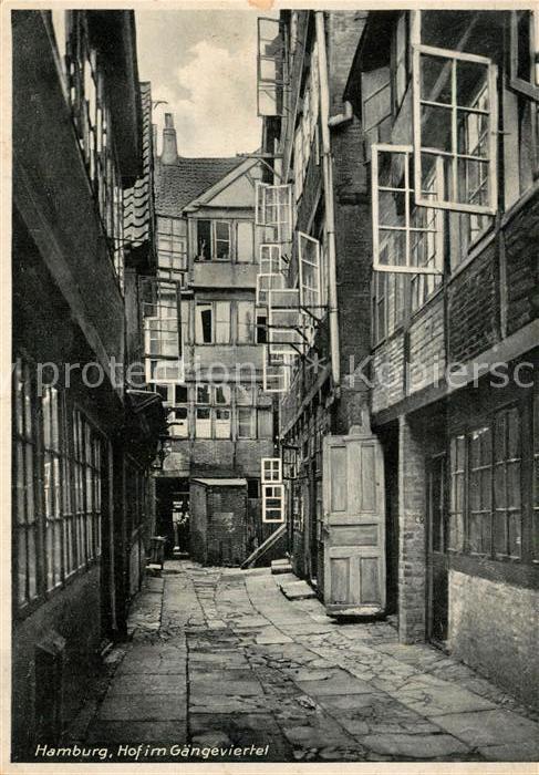Hamburg Hof im Gaengeviertel
