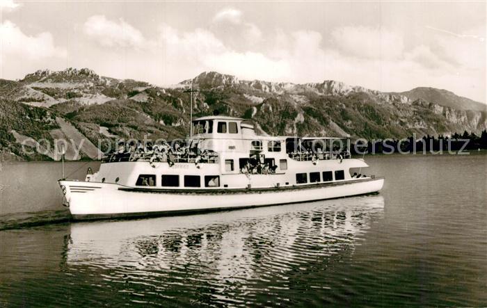 Motorschiffe Siegfried Chiemsee Kampenwand