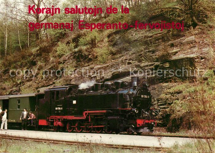 Lokomotive 99 1784-0 Schmalspurbahn Freital-Hainsb