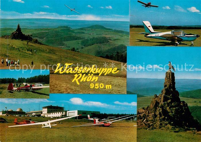 Segelflug Gliding Vol-Voile Vuolo-a-Vela Volo-a-Vela-- Wasserkuppe Rhoen