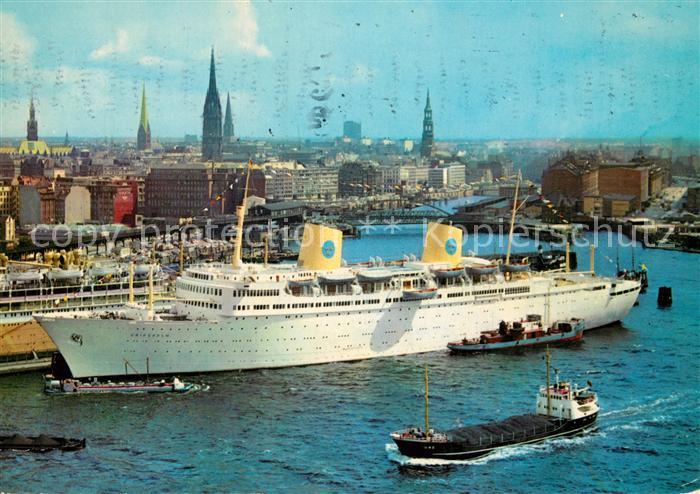 Schiffe Ships Navires Gripsholm Hamburg Hafen